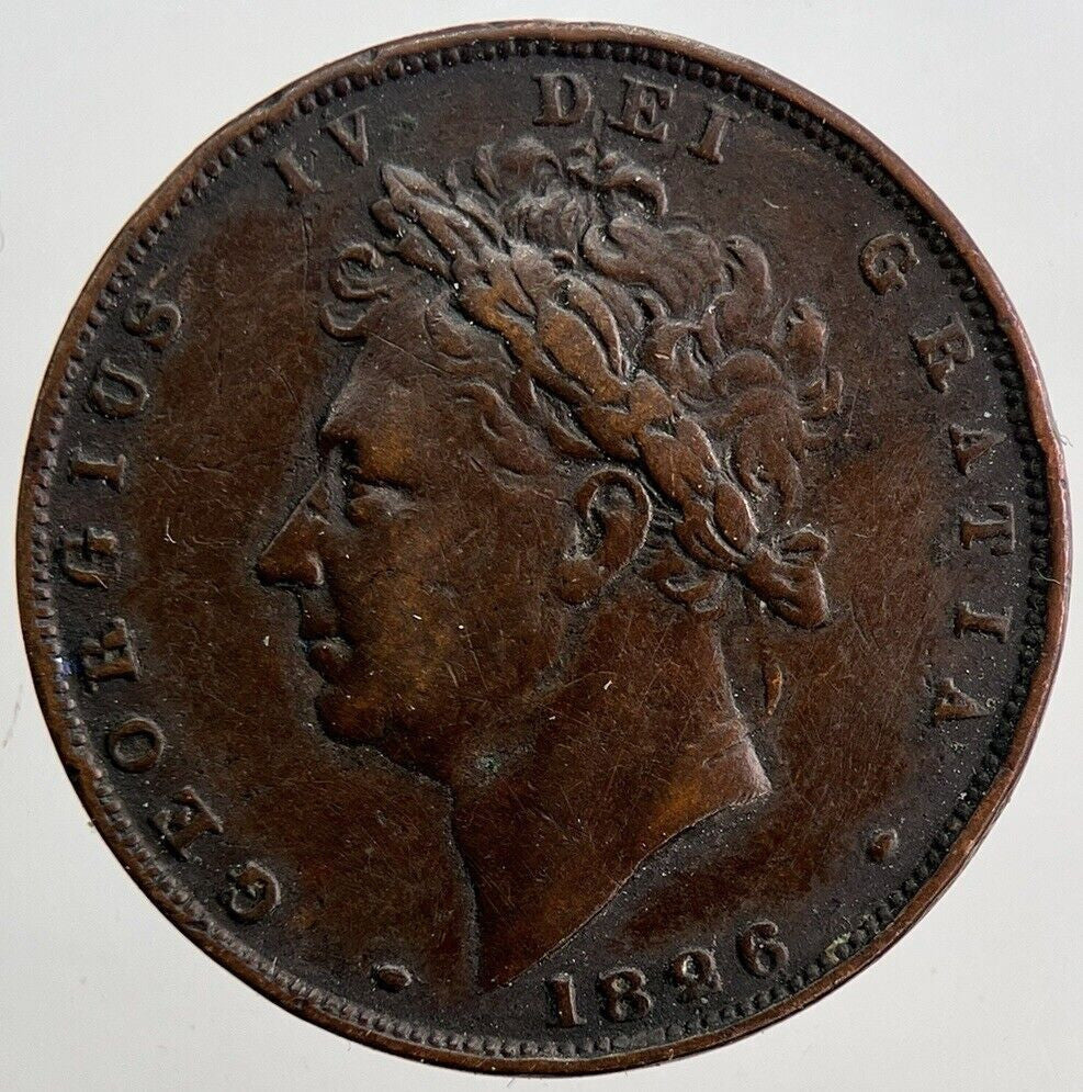 1826 George IV Farthing Coin | Fine Collectable Grade | a6015