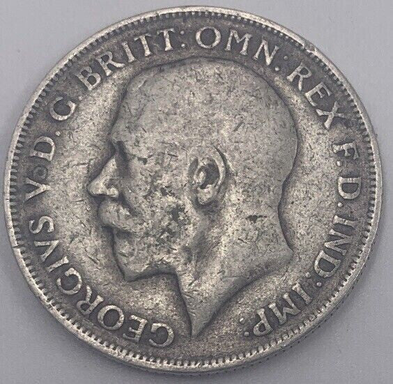 1914 George V Florin | British Silver Coin | Collectable Grade | a017