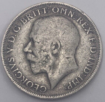 1914 George V Florin | British Silver Coin | Collectable Grade | a017
