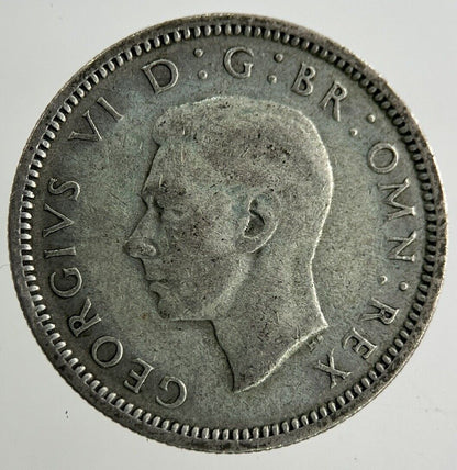 1940 George VI Sixpence Silver Coin | Fine Collectable Grade