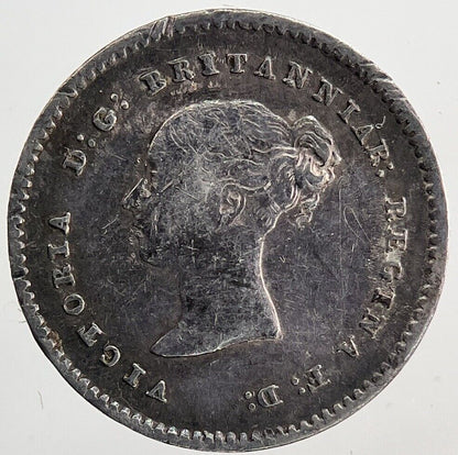 1838 Victoria Maundy Two - Pence Silver Coin | Fine Collectable Grade | a6768