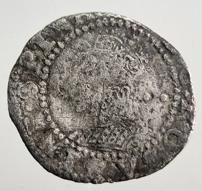 Elizabeth I 1st Spink Half - Groat Silver Hammered Coin | Collectable Grade a2746