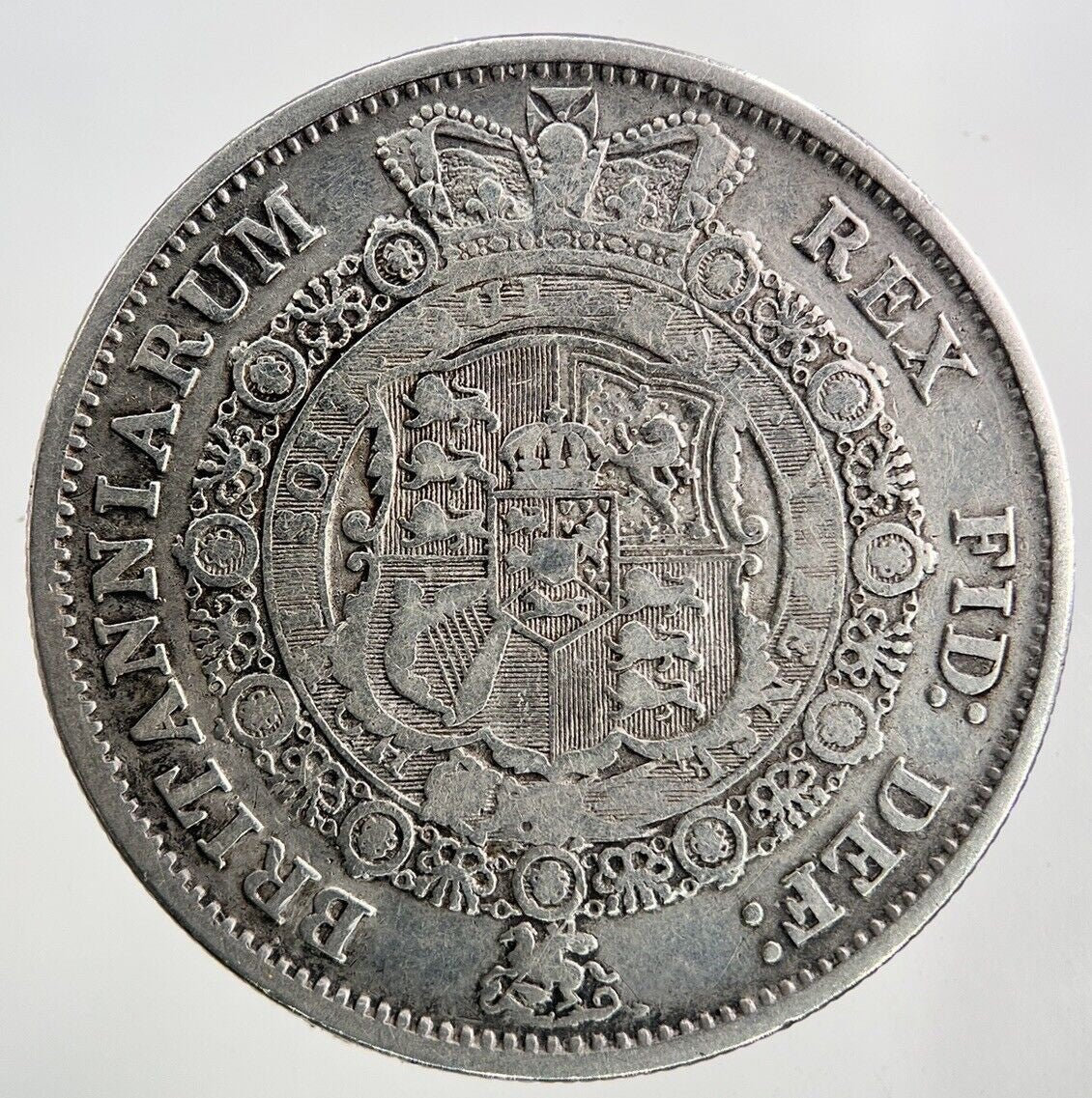 1816 George III 3rd Half - Crown Silver Coin | Fine Collectable Grade