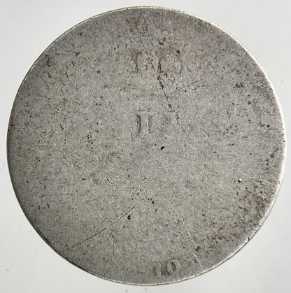 1910 Edward VII Sixpence Silver Coin | Worn Grade