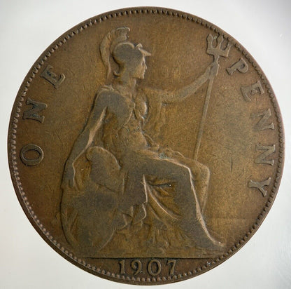1907 Edward VII One Penny Coin | Collectable Grade