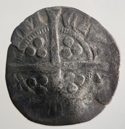 1272 - 1307 British Medieval Edward I 1st Penny Hammered Silver Coin | a4361