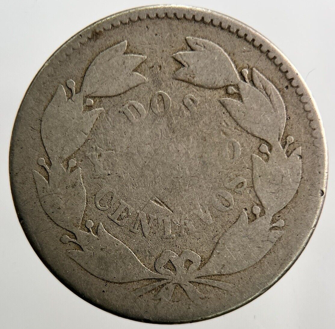 1877 Venezuela 2 1/2 Dos Centavos Coin | Collectable Grade | a3722