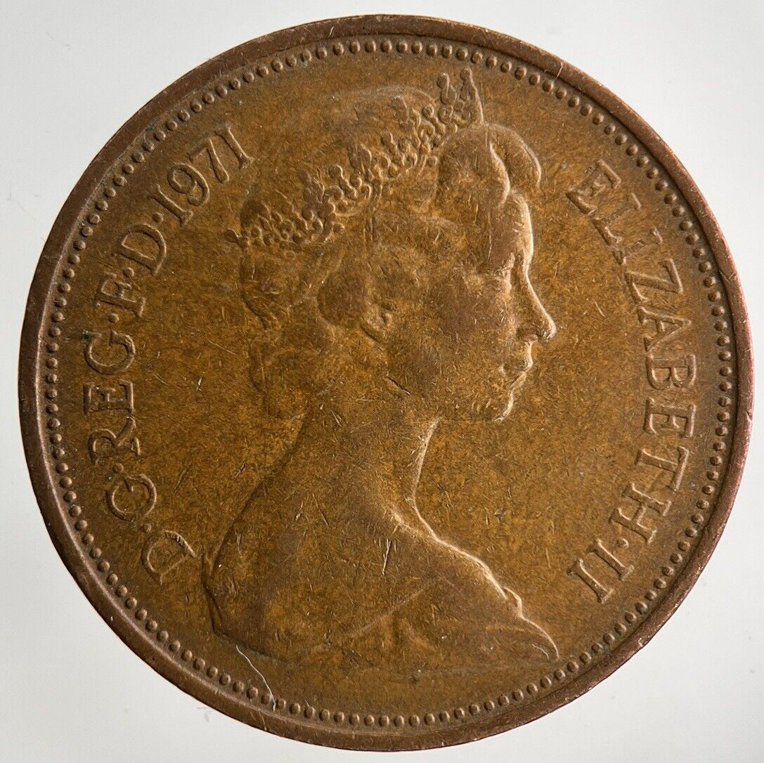 1971 Elizabeth II 2nd 2p Two - Pence Coin | Fine Collectable Grade
