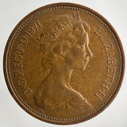 1971 Elizabeth II 2nd 2p Two - Pence Coin | Fine Collectable Grade