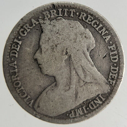 1894 Victoria Threepence Silver Coin | Collectable Grade