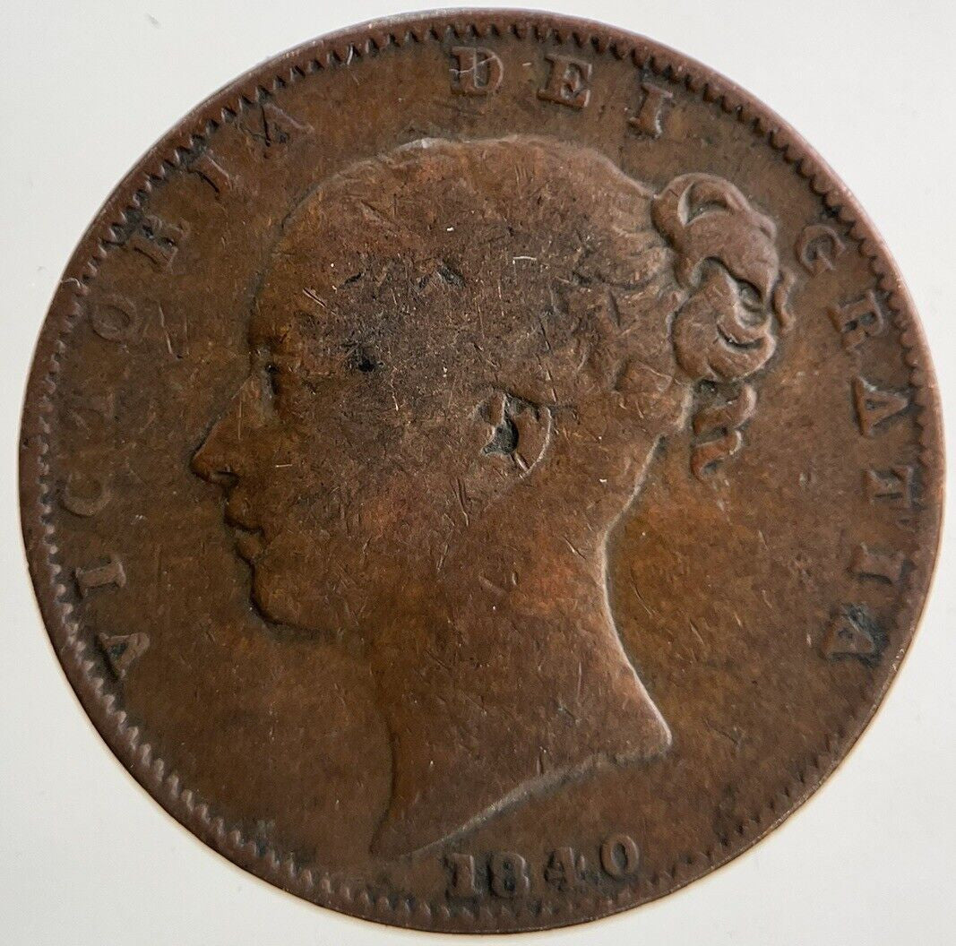 1840 Victoria Farthing Coin | Collectable Grade