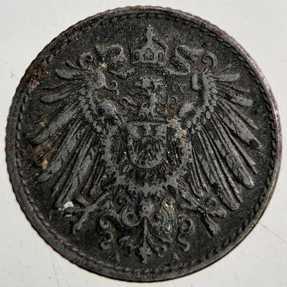 1917 Germany 5 Pfennig Coin | Collectable Grade