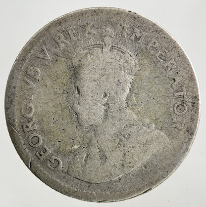 1934 South Africa Sixpence Silver Coin | Fair Grade