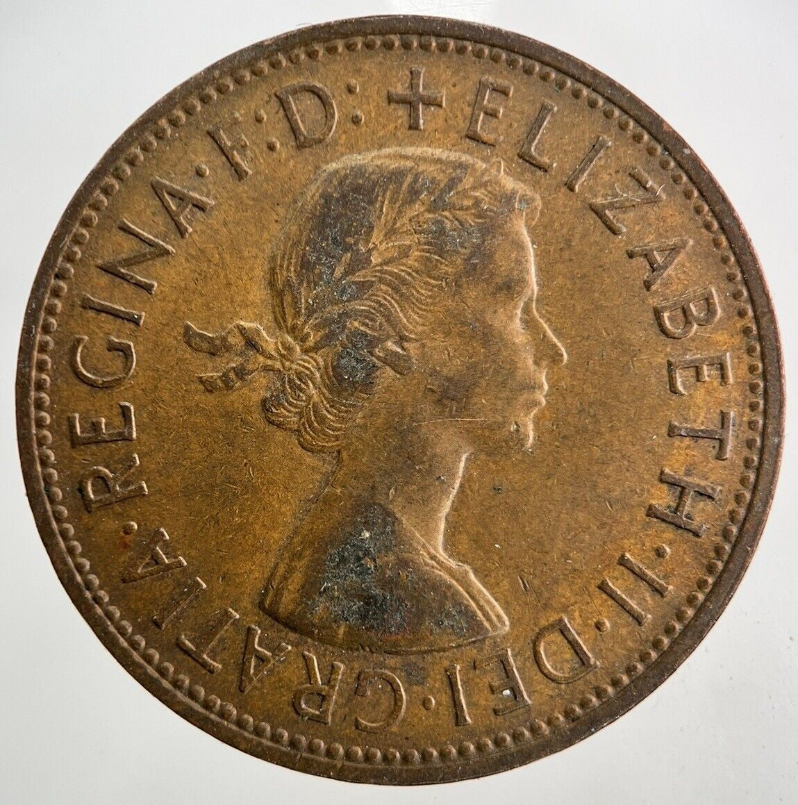 1967 Elizabeth II 2nd One Penny Coin | Fine Collectable Grade