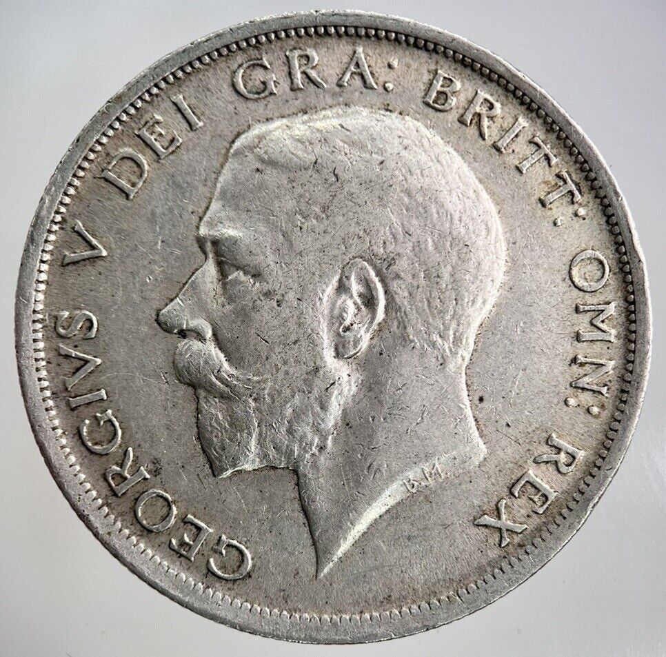 1915 George V Half - Crown Silver Coin | Very High Grade