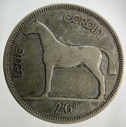 1934 Irish Half-Crown Silver Coin | Fine Collectable Grade