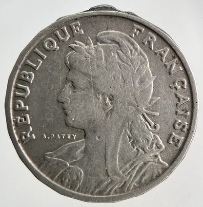 1904 France 25 Centimes Coin | Fine Collectable Grade