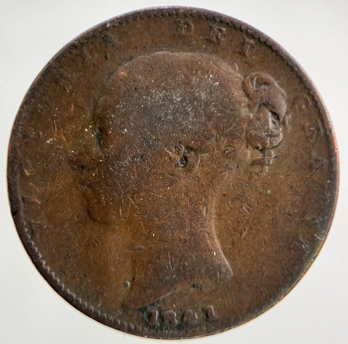 1841 Victoria Farthing Coin | Collectable Grade