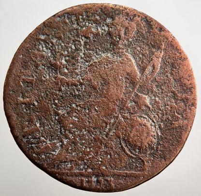 1773 George III 3rd Half - Penny Coin | Collectable Grade | a3835