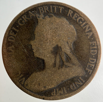 1896 Victoria Half-Penny Coin | Collectable Grade