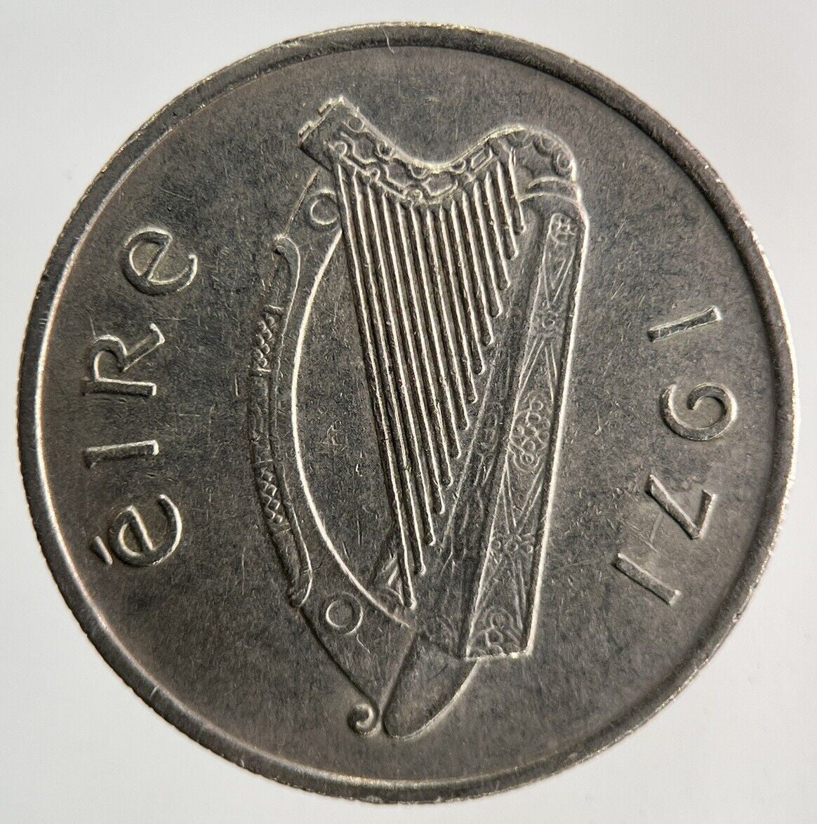 1971 Irish 5p Five - Pence Coin | Fine Collectable Grade