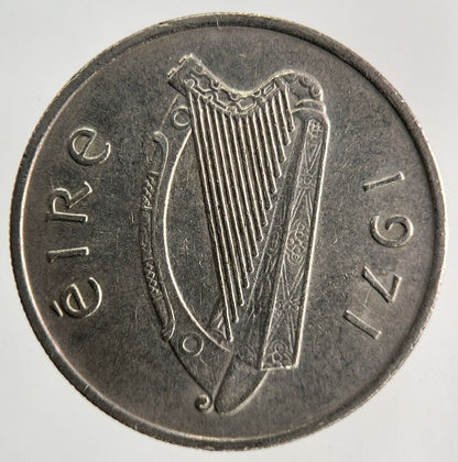 1971 Irish 5p Five - Pence Coin | Fine Collectable Grade