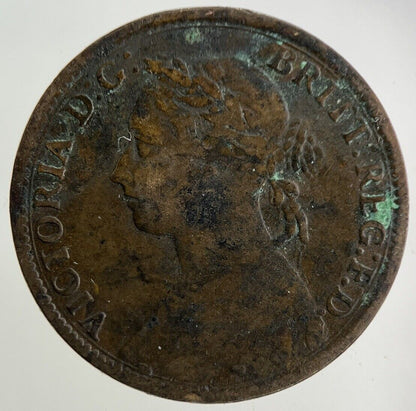 1885 Victoria Farthing Coin | Collectable Grade