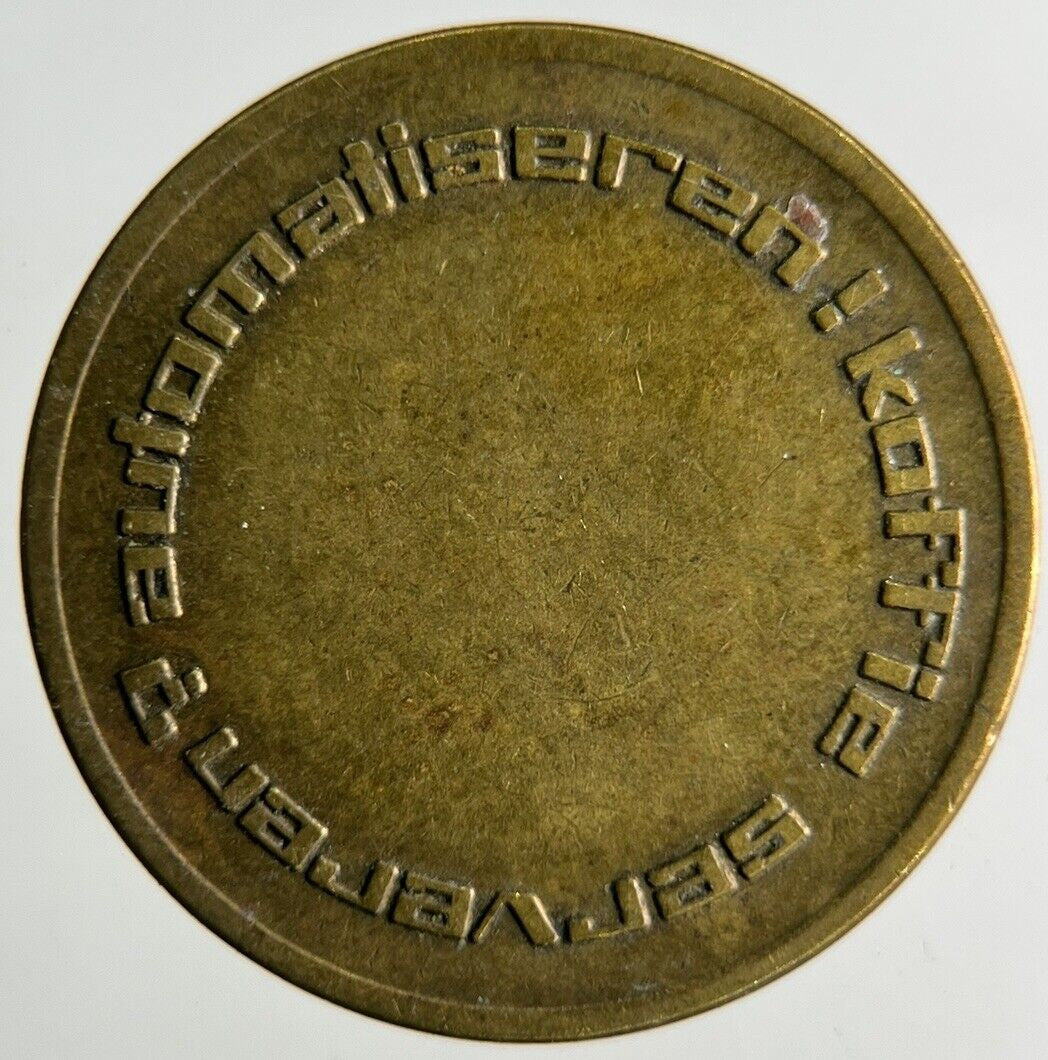 Automatic Holland Coffee Drink Token Coin | Fine Collectable Grade