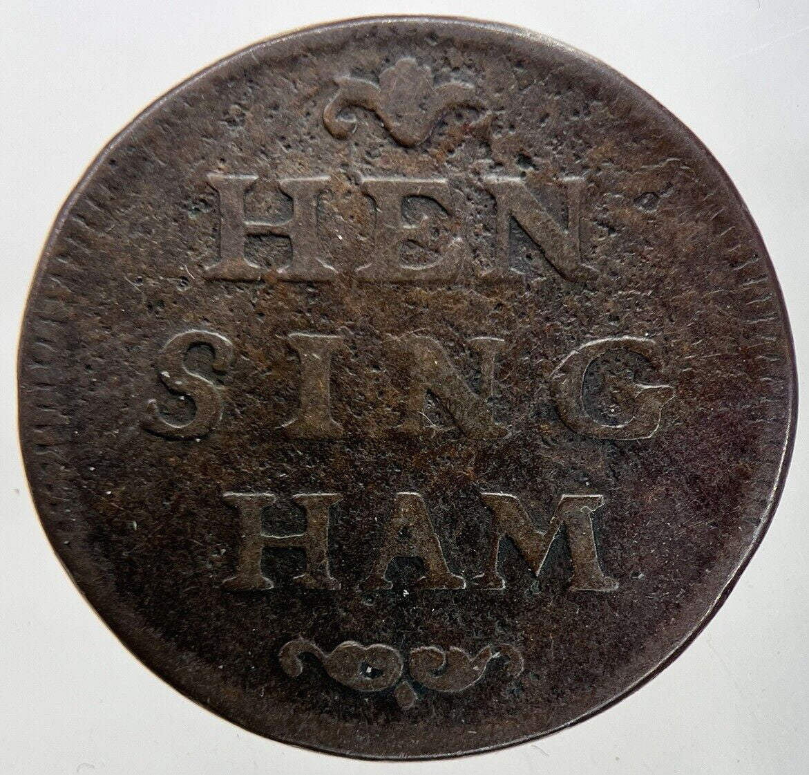 British Hensingham Cumberland Mining Token Coin | Collectable Grade