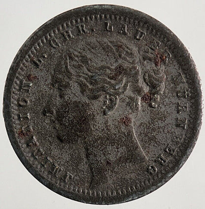 Old Queen Victoria Toy Money Token Coin | Fine Collectable Grade