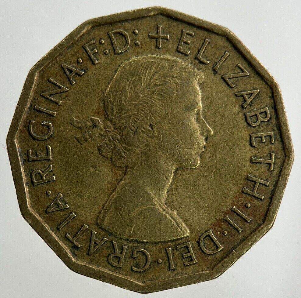1965 Elizabeth II 2nd Brass Threepence Coin | Fine Collectable Grade