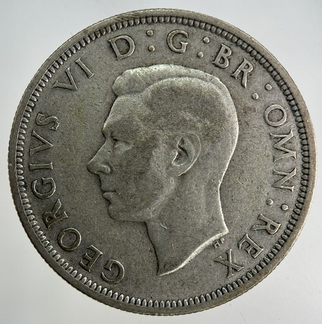 1937 George VI Half - Crown Silver Coin | Fine Collectable Grade