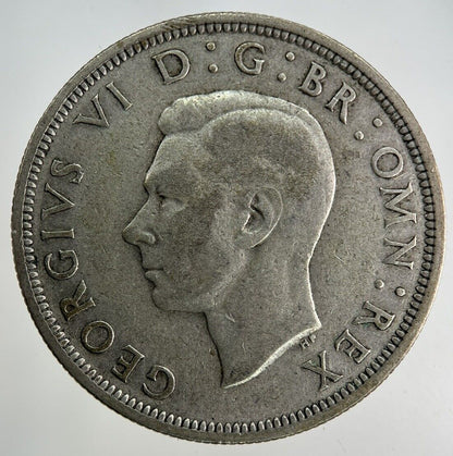 1937 George VI Half - Crown Silver Coin | Fine Collectable Grade