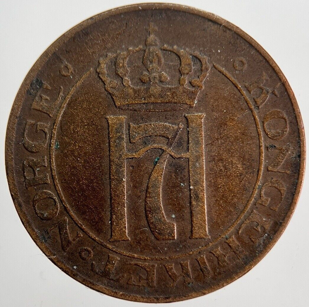 1921 Norway 2 Ore Coin | Collectable Grade | a7162