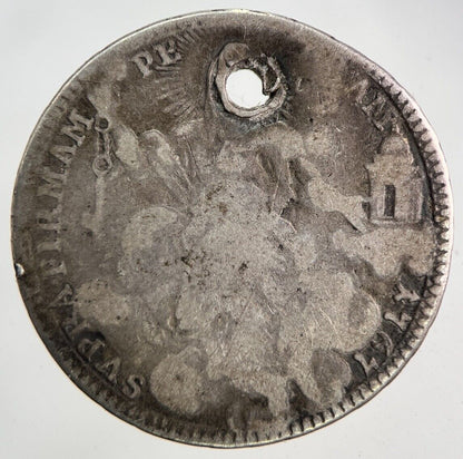 1767 Double Giulio - Clement XIII Papal States Silver Coin | Collectable Grade