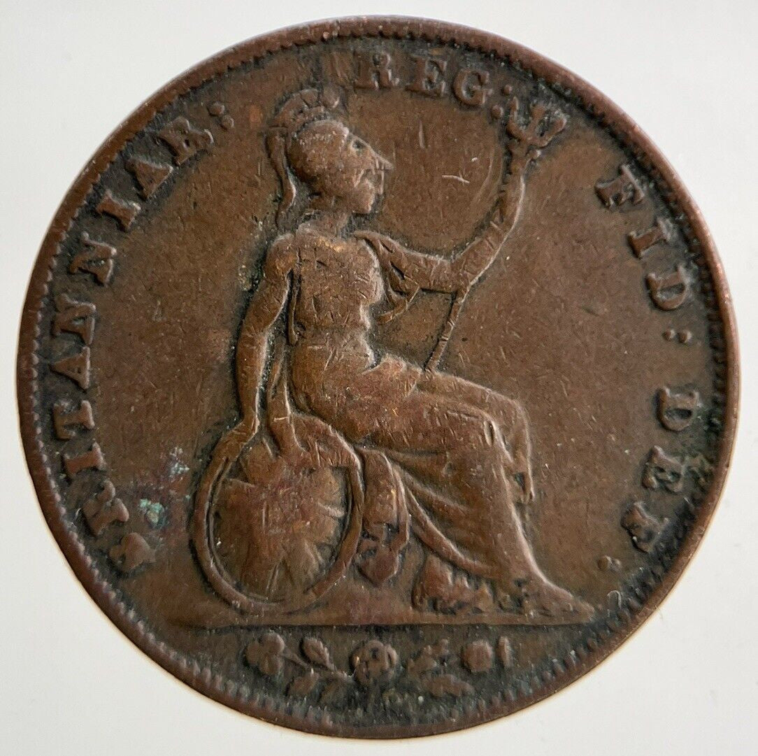 1840 Victoria Farthing Coin | Collectable Grade