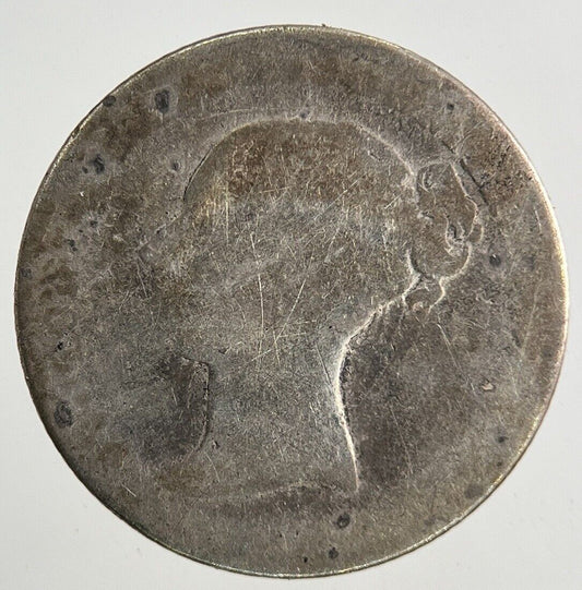 1839 Victoria Groat Four - Pence Silver Coin | Fair Grade