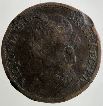 1884 Victoria Farthing Coin | Collectable Grade