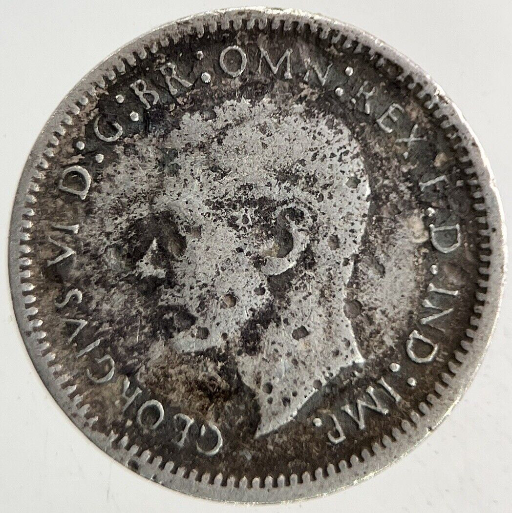1943 Australia Threepence Silver Coin | Fine Collectable Grade