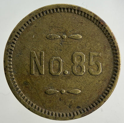 No 85 Good For 5 Cents Package Token Coin | Fine Collectable Grade
