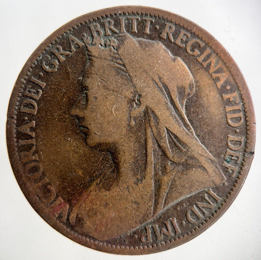 1899 Victoria One Penny Coin | Collectable Grade