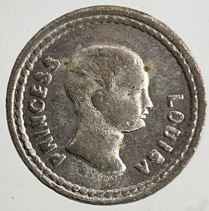 British Very Small Princess Louisa Token Coin | Fine Collectable Grade ...