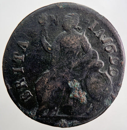 1699 William III 3rd Half - Penny Coin | Fine Collectable Grade | a6077