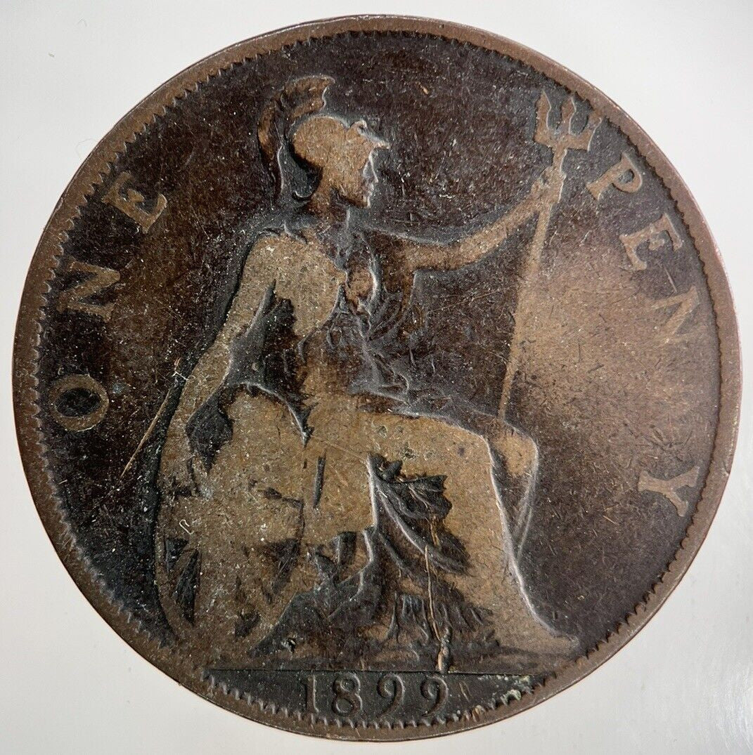 1899 Victoria One Penny Coin | Collectable Grade