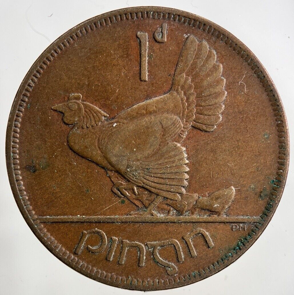 1928 Irish One Penny Coin | Fine Collectable Grade