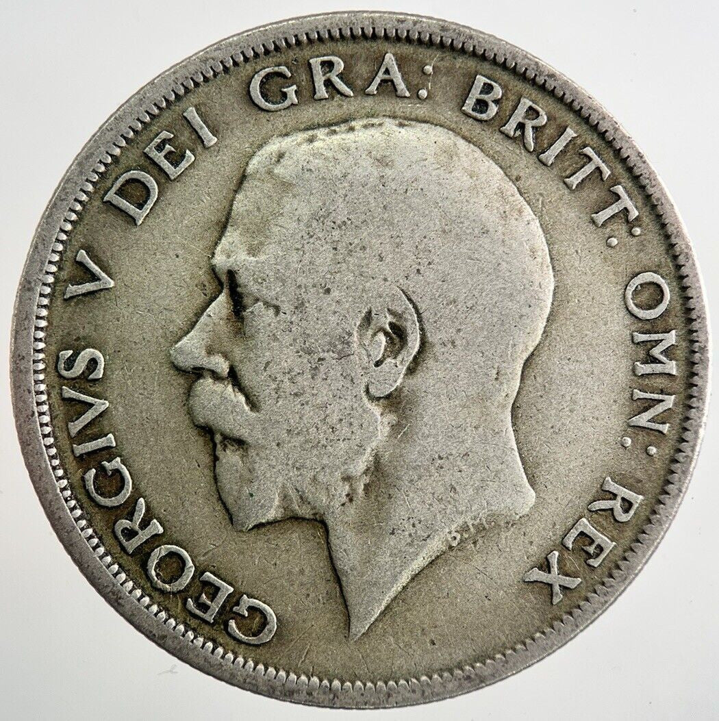 1920 George V Half - Crown Silver Coin | Collectable Grade | a8119