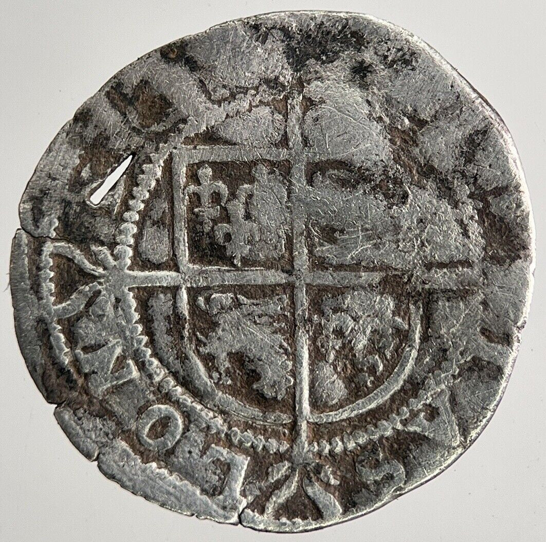 Elizabeth I 1st Half - Groat Hammered Silver Coin | Collectable Grade | a9654