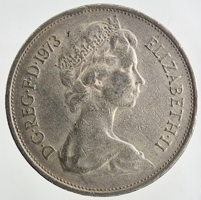 1973 Elizabeth II 2nd 10p Ten - Pence Coin | Fine Collectable Grade
