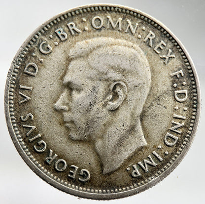 1947 Australia Florin Silver Coin | Fine Collectable Grade | a1612