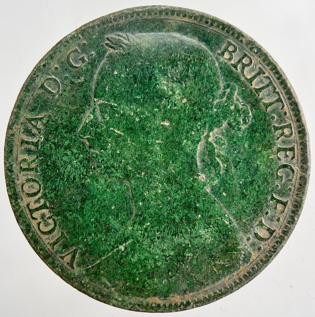 1882 - H Victoria Penny Coin | Fine Collectable Grade | a5930